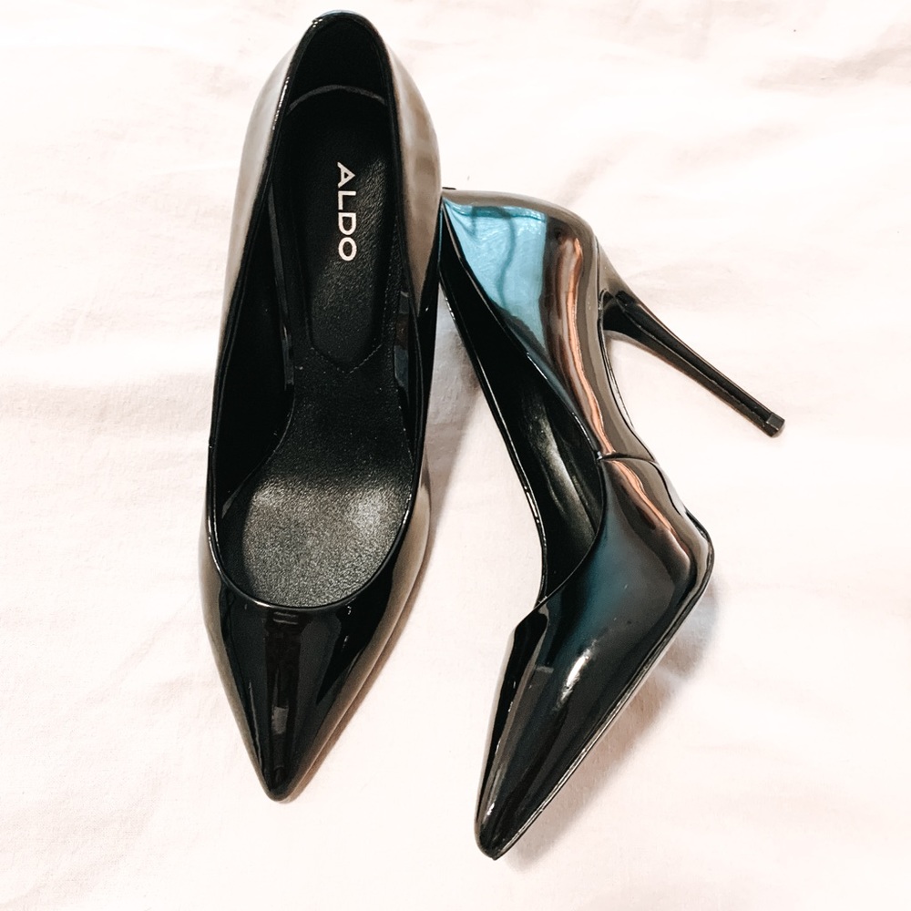 ALDO -Stessy Black Heels